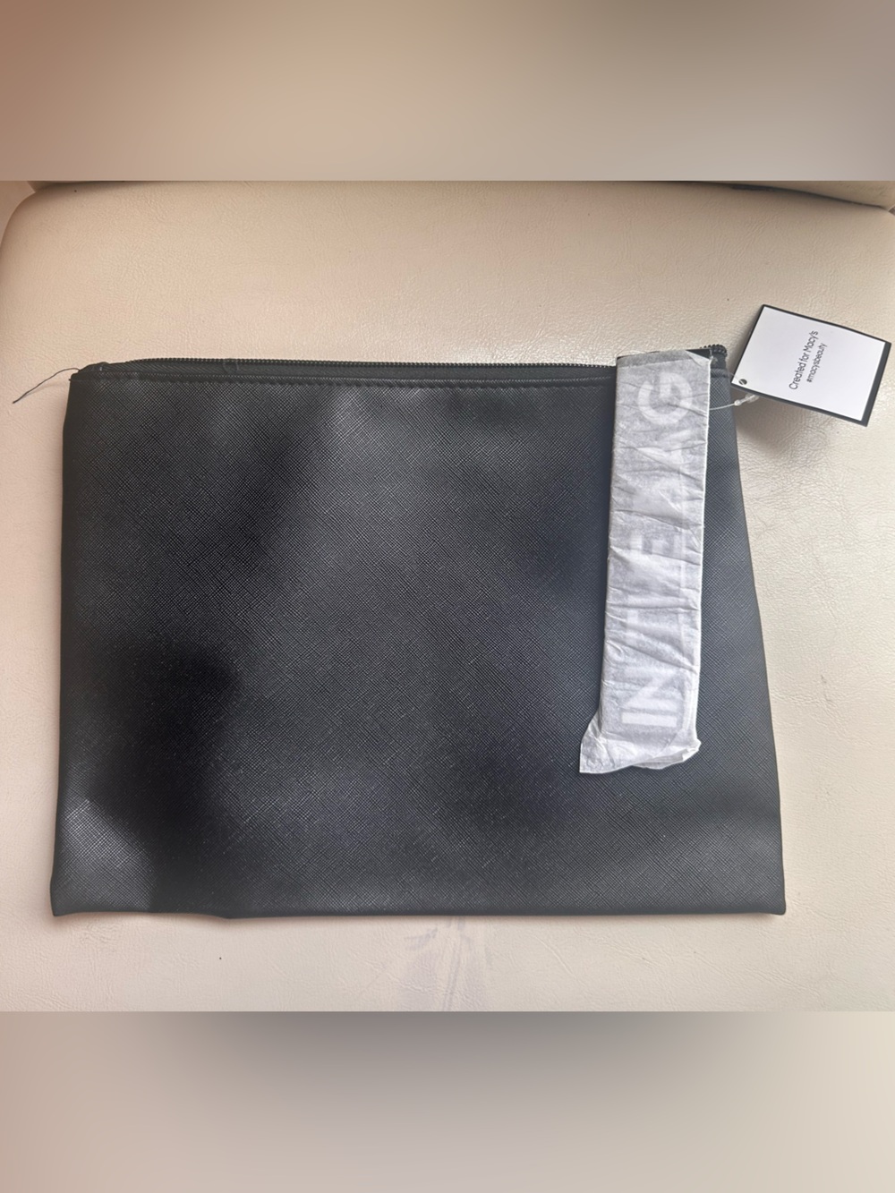 Black Zip Pouch